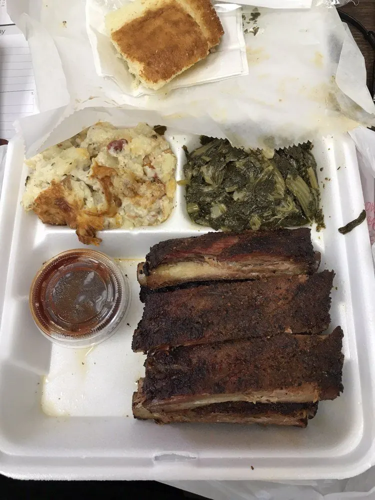 Medium Smoked Rib Plate