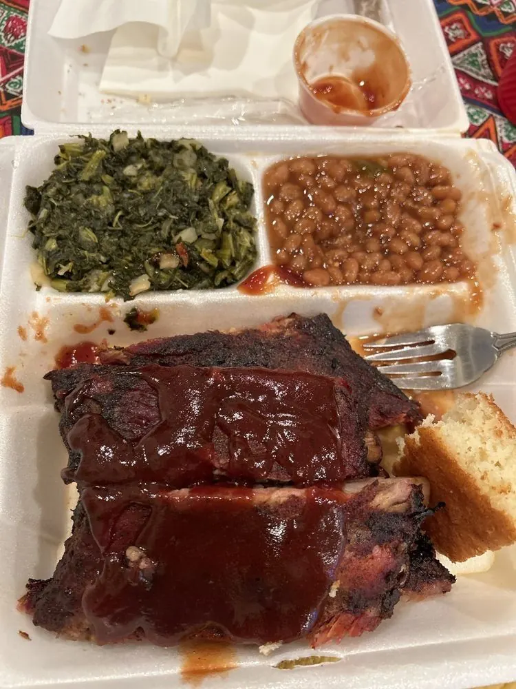 Small Smoked Rib Plate