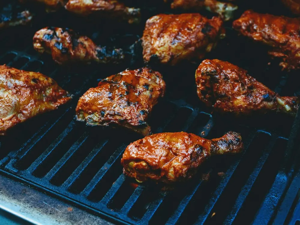 1 pc Smoked Leg Quarter Plate