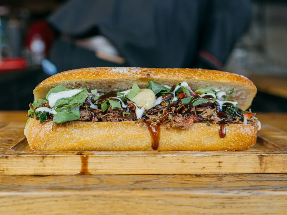 Smoked Rib Sandwich